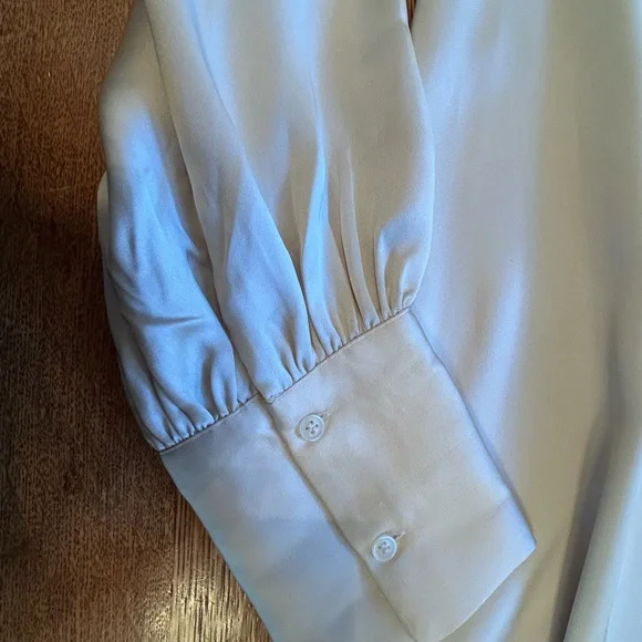 H&M Cream Satin Dress - Picture 4 of 9